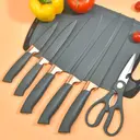 Kit 19 Peças Jogo de Utensílios Para Cozinha em Silicone Com Cabo de Madeira Completo Antiaderente — imagem 6