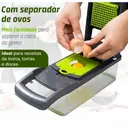 Fatiador Profissional Multifuncional De Aço Inoxidável 16 Em 1 Para Vegetais/Frutas/Legumes — imagem 6